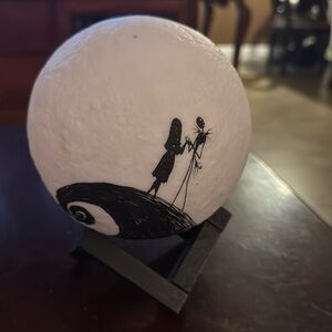Nightmare before Christmas light up globe.